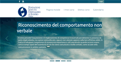 Desktop Screenshot of fad-fondazionesospiro.it